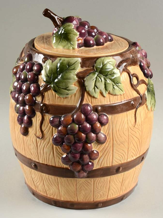 Sonoma Cookie Jar & Lid by Pacific Rim-1