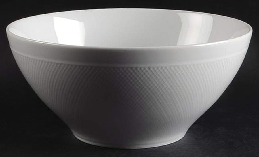 Textured 11" Large Salad Serving Bowl by Pottery Barn China-1