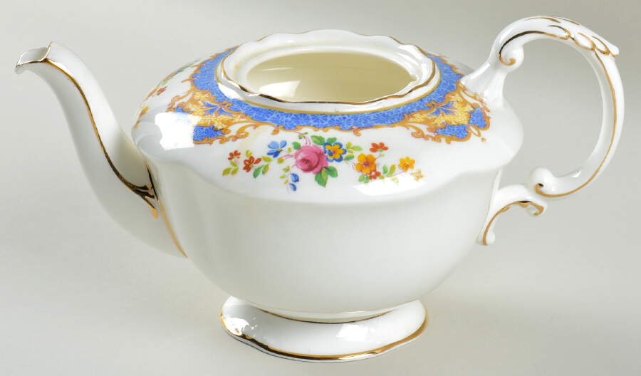 Plymouth (Blue) Teapot No Lid by Paragon-1
