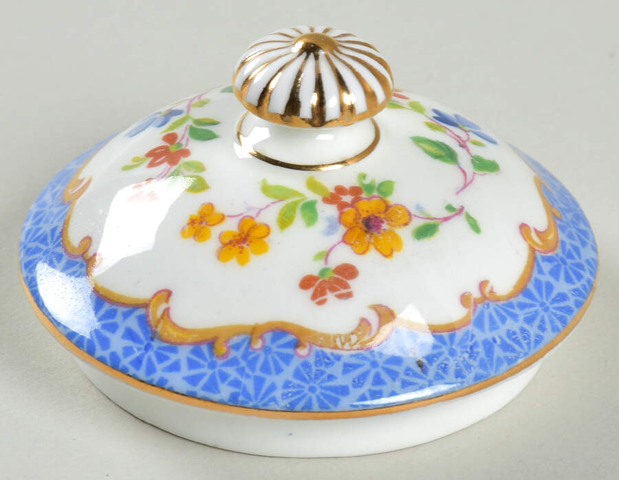 Plymouth (Blue) Lid for Sugar Bowl by Paragon-1
