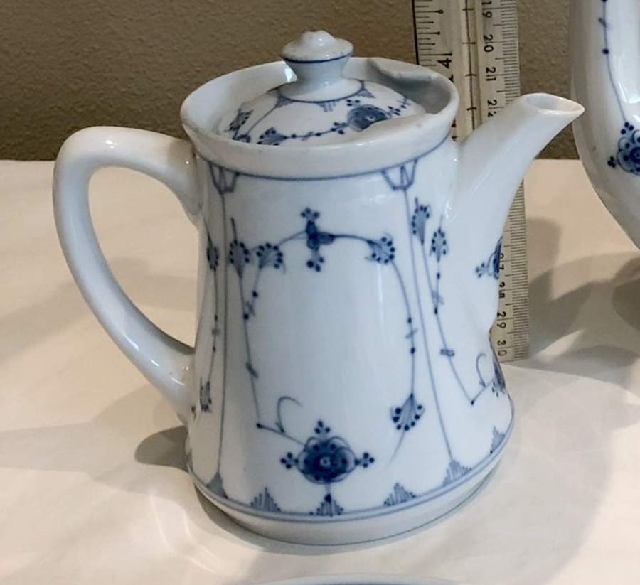PRG5 Rimmed Individual Coffee Pot & Lid by Porsgrund-1