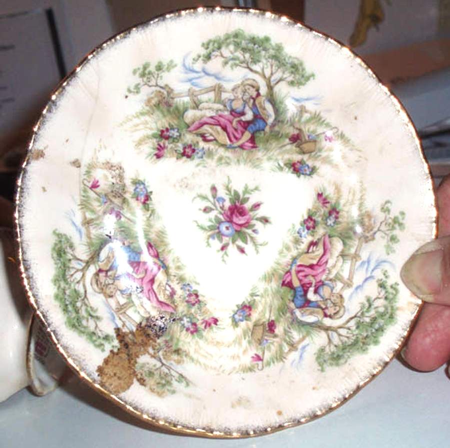Antique Series Saucer for Footed Cup by Paragon-1
