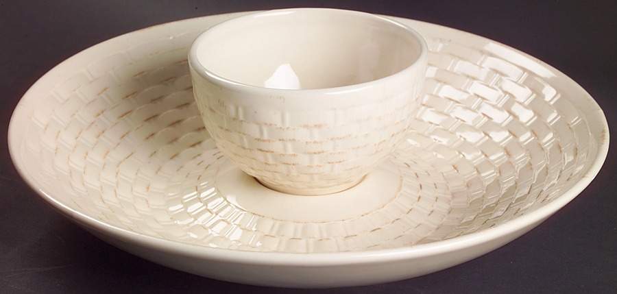 Hamptons (2 Piece) Chip & Dip Set by Pfaltzgraff-1