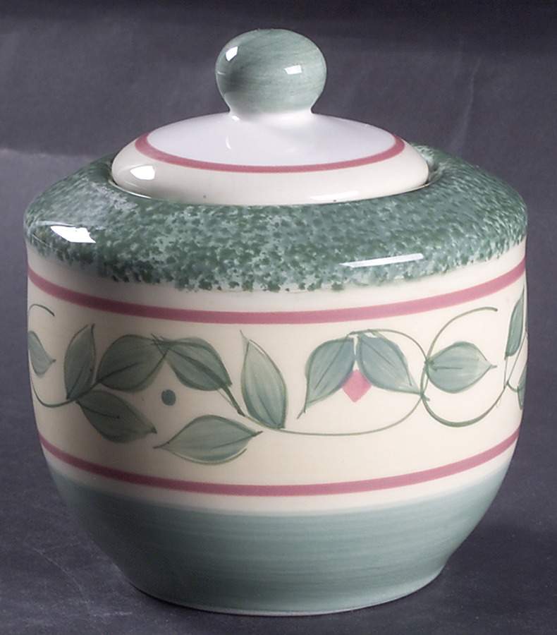 Garden District Sugar Bowl & Lid by Pfaltzgraff-1