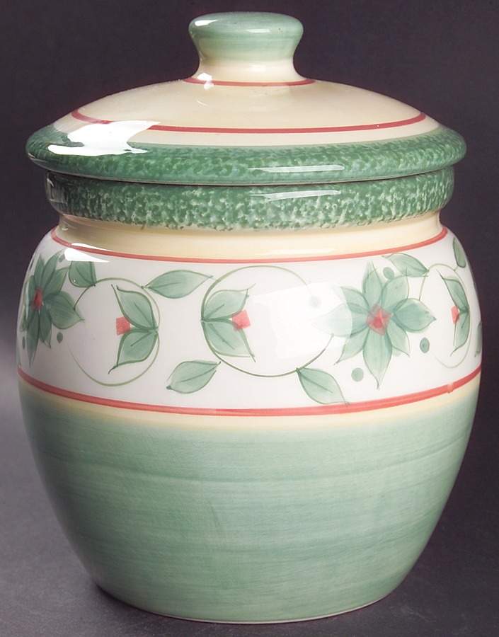 Garden District Small Canister & Lid by Pfaltzgraff-1
