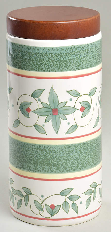 Garden District 9" Storage Jar & Lid by Pfaltzgraff-1