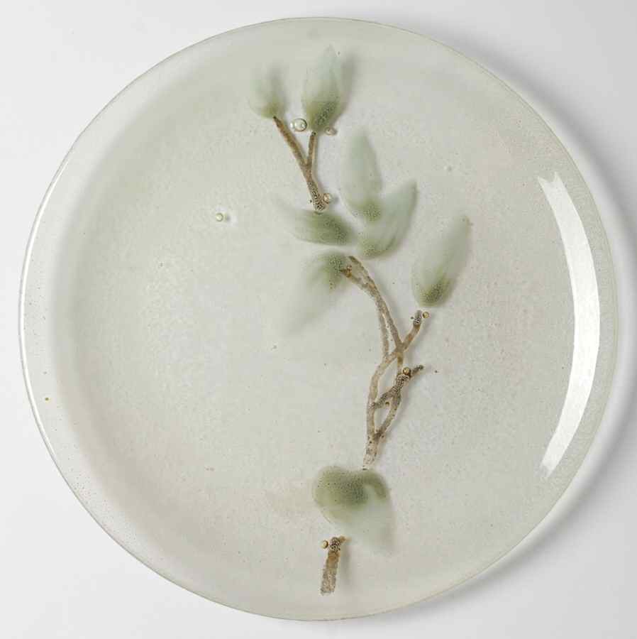 Potter's Glen Glassware Dessert Plate by Pfaltzgraff-1