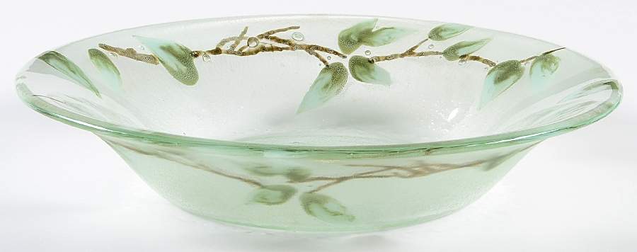 Potter's Glen Large Glassware Salad Bowl by Pfaltzgraff-1