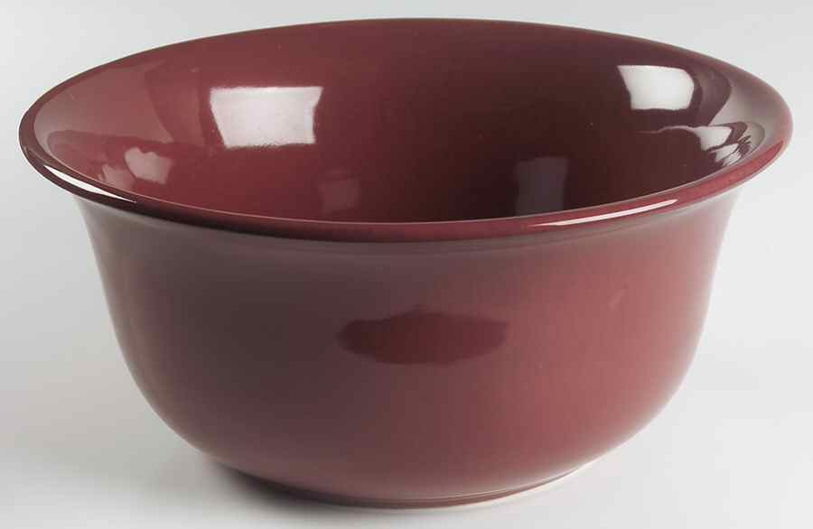 Toscana Burgundy 11" Large Salad Serving Bowl by Pier 1-1