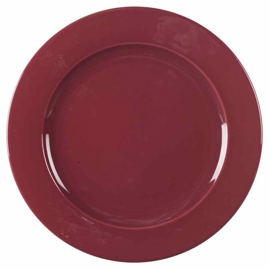 Toscana Burgundy Service Plate (Charger) by Pier 1-1
