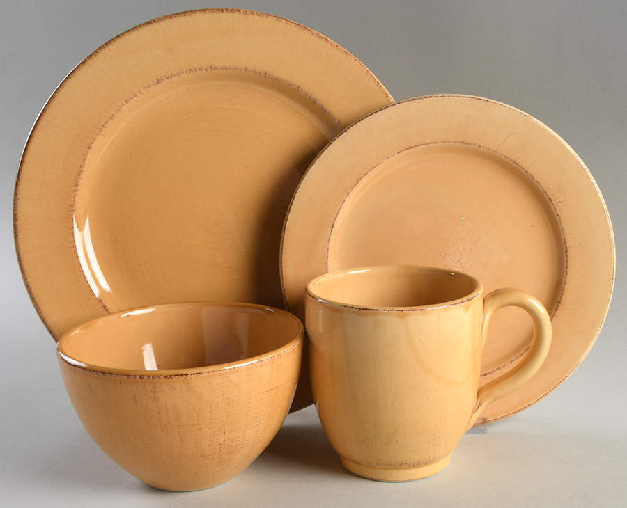 Toscana Gold 4 Piece Place Setting by Pier 1-1