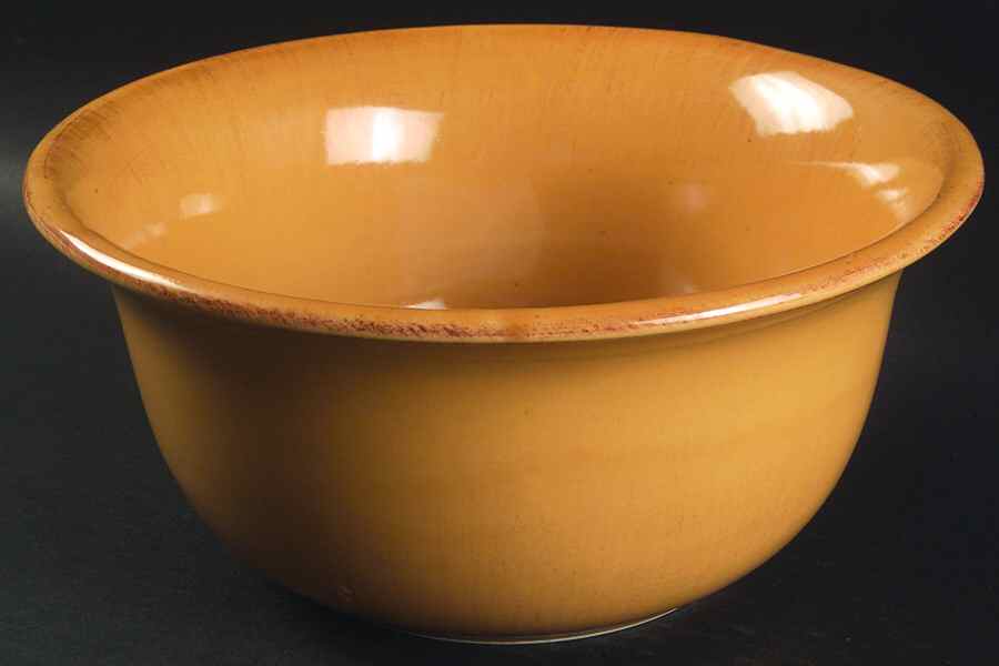 Toscana Gold 10" Large Salad Serving Bowl by Pier 1-1
