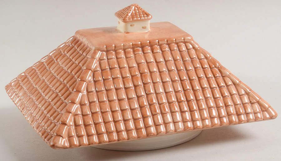 Toscana Ivory Lid for Figural Cookie Jar by Pier 1-1