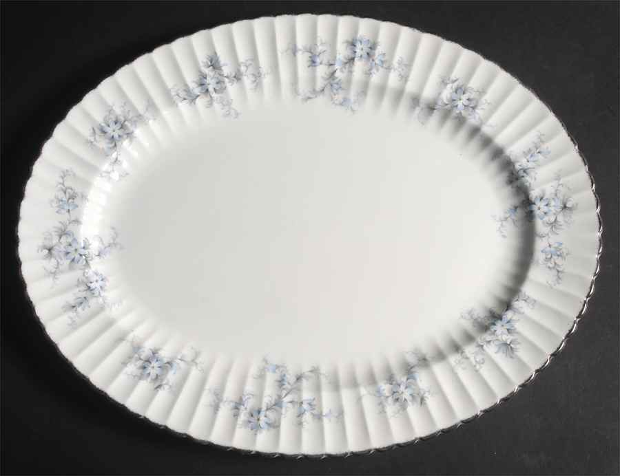 Brides Choice (Fluted) 15" Oval Serving Platter by Paragon-1
