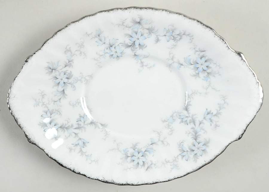 Brides Choice (Fluted) Underplate for Gravy Boat by Paragon-1