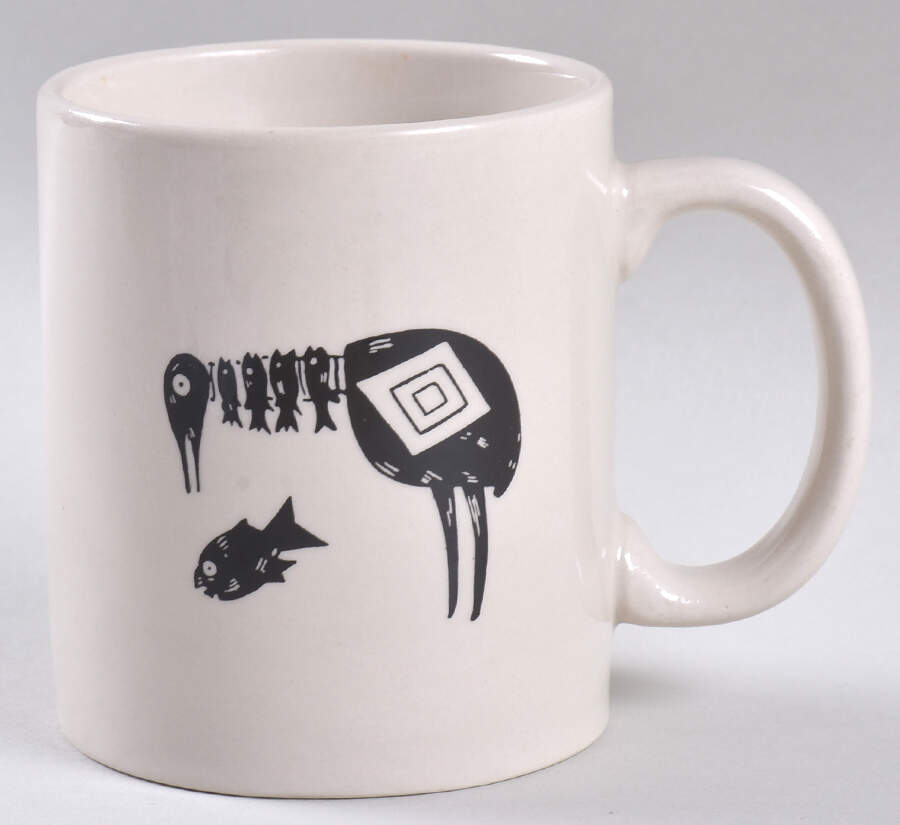 Ancient Mimbreno Black (Replica) Mug by Pipestone-1