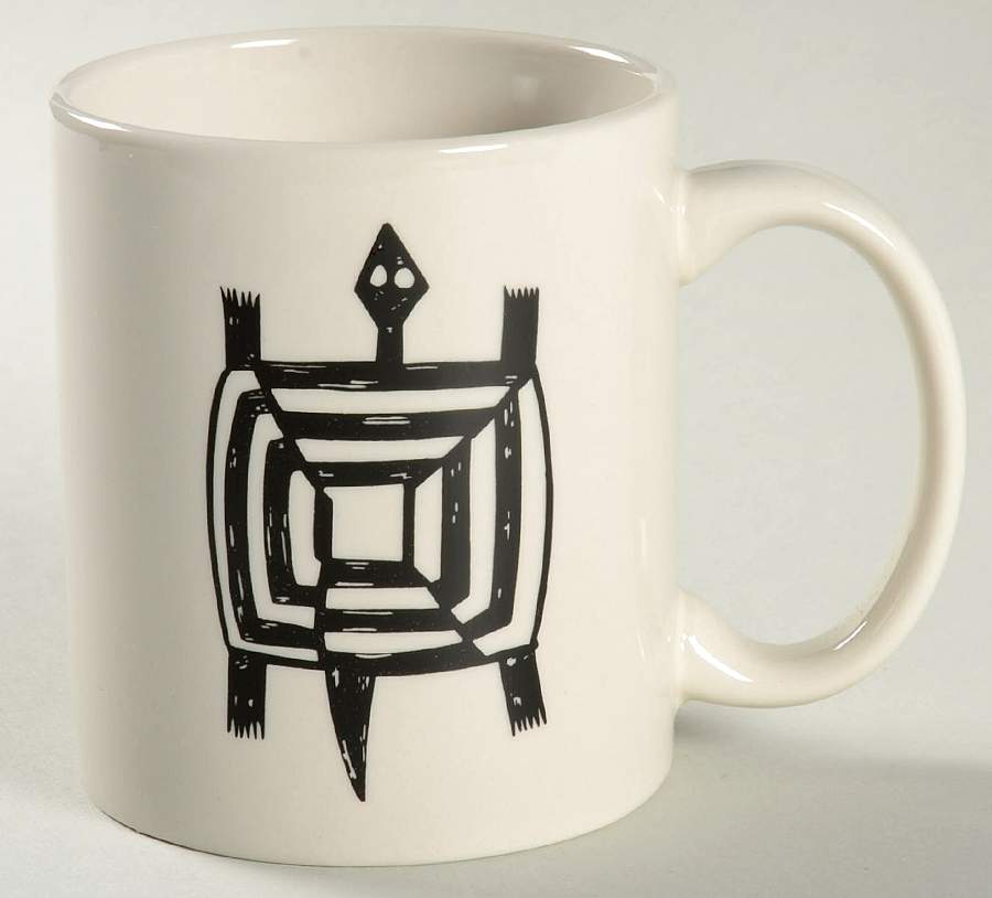 Ancient Mimbreno Black (Replica) Mug by Pipestone-1