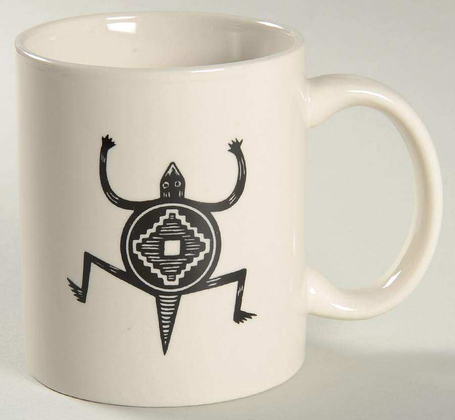 Ancient Mimbreno Black (Replica) Mug by Pipestone-1
