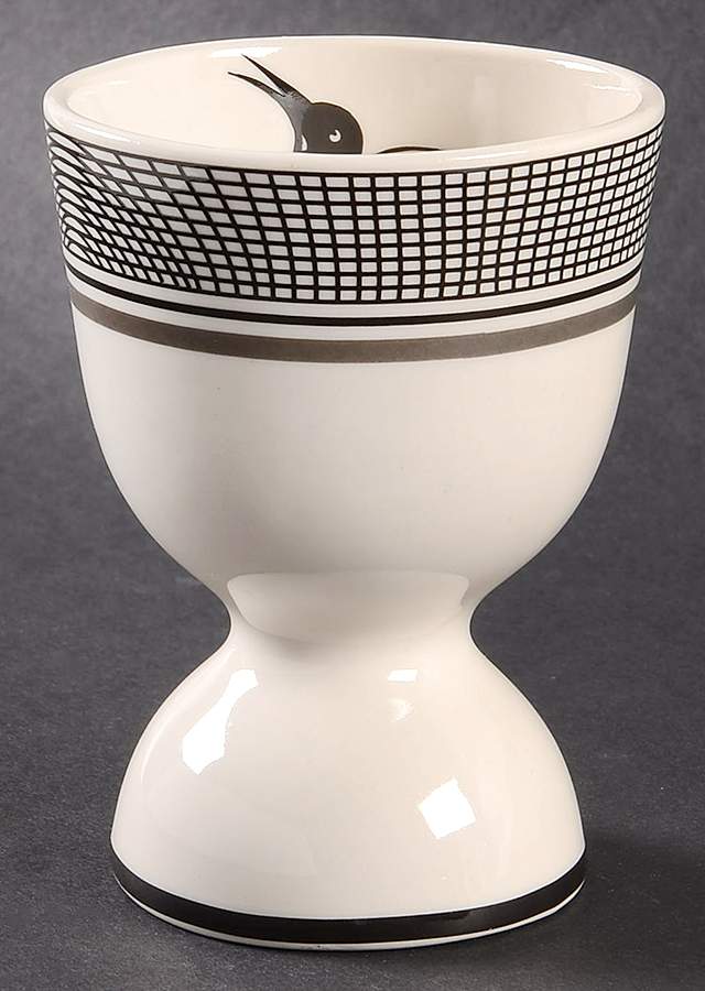 Ancient Mimbreno Black (Replica) Single Egg Cup by Pipestone-1