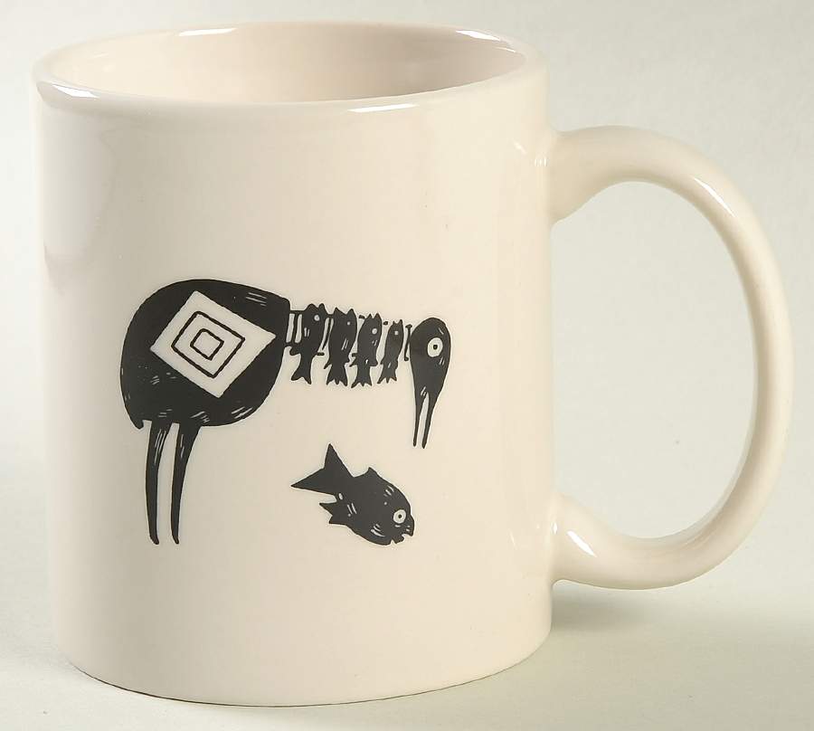 Ancient Mimbreno Black (Replica) Mug by Pipestone-1