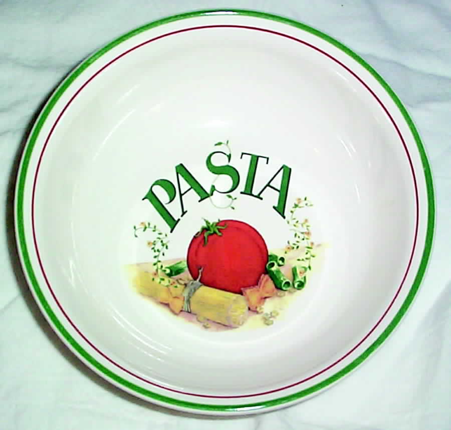 Pasta Story Individual Pasta Bowl by Pfaltzgraff-1