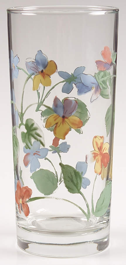 Vienna Floral 17 Oz Glassware Cooler by Pfaltzgraff-1