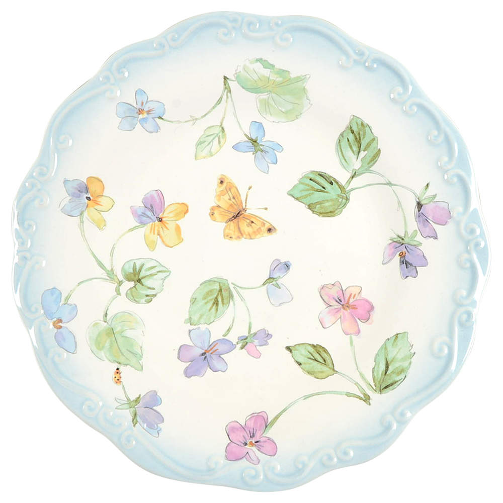 Vienna Floral Salad Plate by Pfaltzgraff-1
