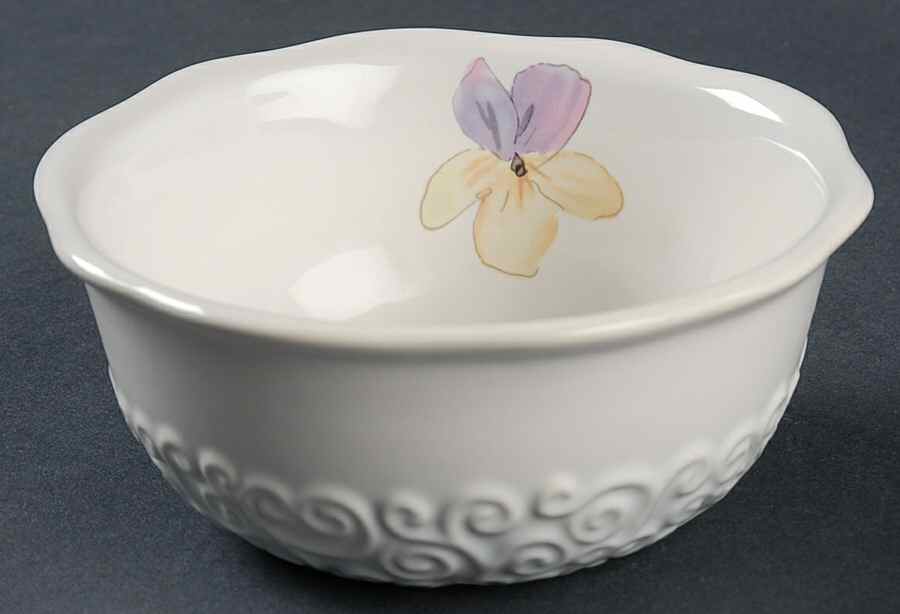 Vienna Floral Dessert Bowl by Pfaltzgraff-1