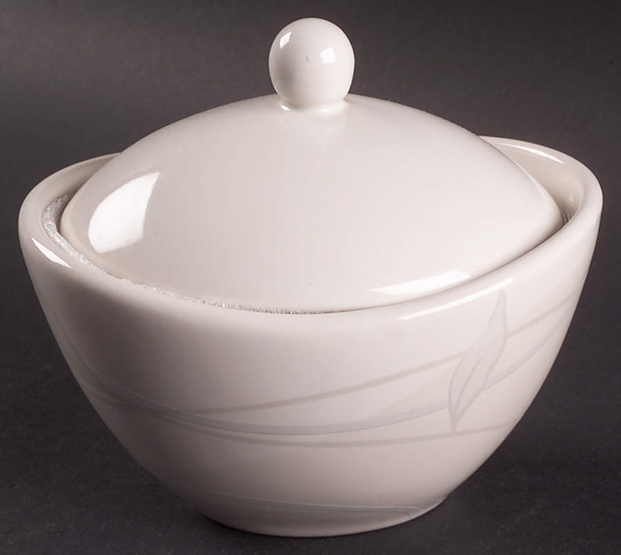 Linea Sugar Bowl & Lid by Pfaltzgraff-1