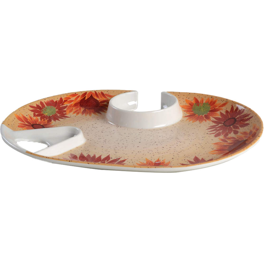 Evening Sun Melamine Individual Party Platter by Pfaltzgraff-1