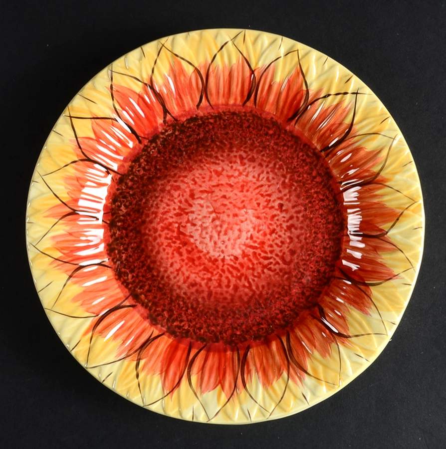 Evening Sun Sculpted Salad Plate by Pfaltzgraff-1