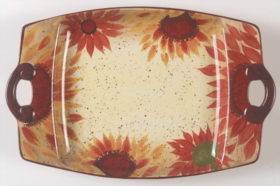 Evening Sun 12" Rectangular Serving Platter by Pfaltzgraff-1