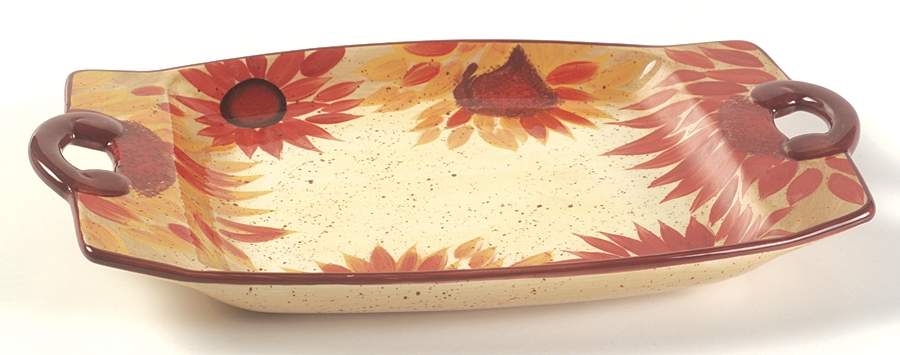 Evening Sun 10" Rectangular Serving Platter by Pfaltzgraff-1