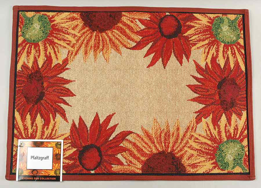 Evening Sun Rectangular Berber Rug by Pfaltzgraff-1