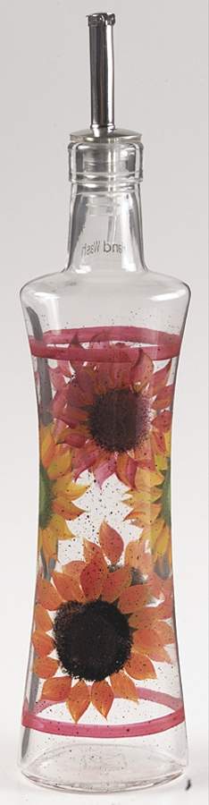 Evening Sun Glass Oil with Drizzle Spout by Pfaltzgraff-1