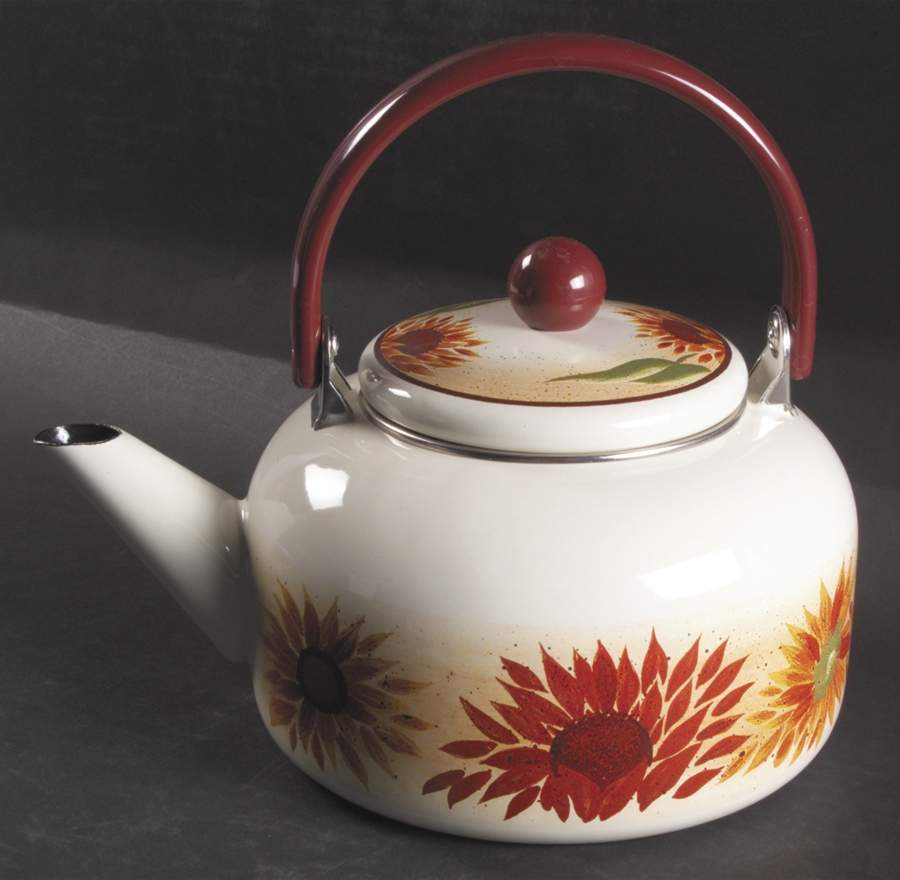 Evening Sun Metal Kettle & Lid by Pfaltzgraff-1