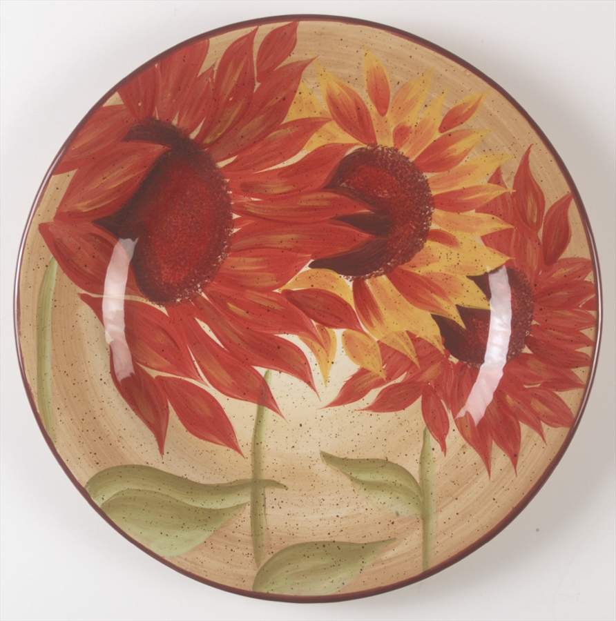 Evening Sun 14" Chop Plate (Round Platter) by Pfaltzgraff-1