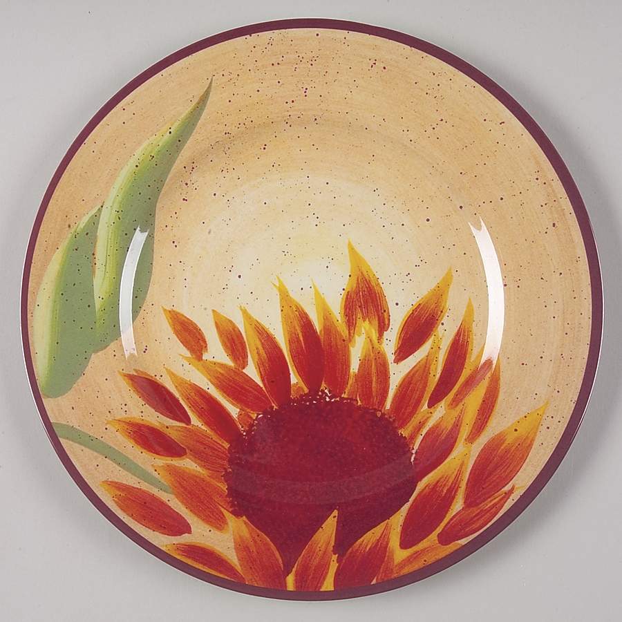 Evening Sun Melamine Salad Plate by Pfaltzgraff-1