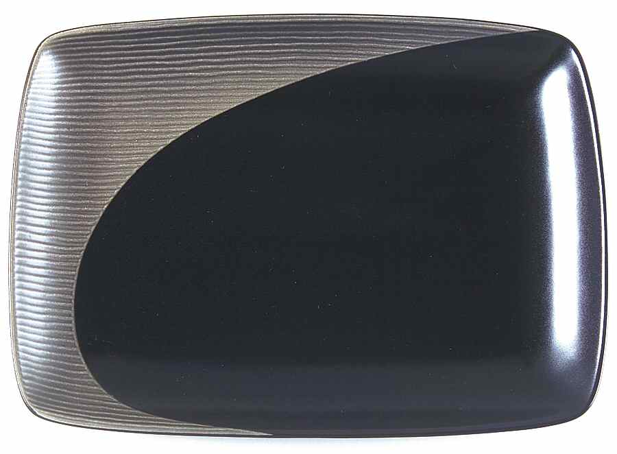 Night Surf 12" Oval Steak Platter by Pfaltzgraff-1
