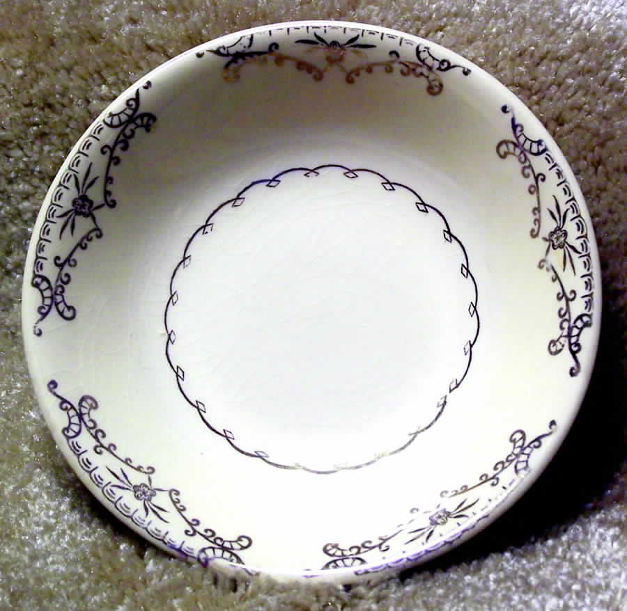 PCP212 Fruit/Dessert (Sauce) Bowl by Paden City-1