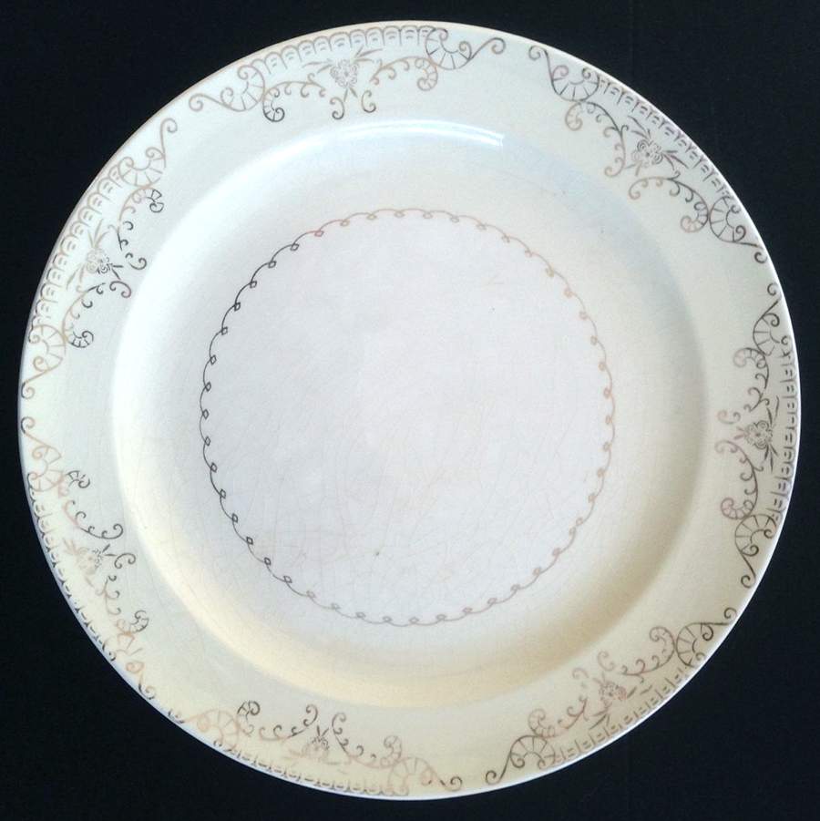 PCP212 Dinner Plate by Paden City-1