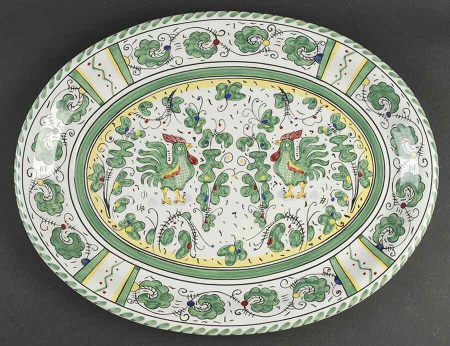 POR49 19" Oval Serving Platter by Portugal-1