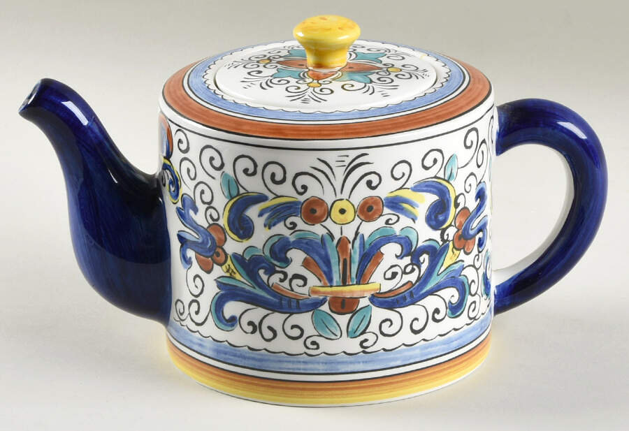 Umbria Teapot & Lid by Portugal-1