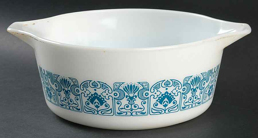 Horizon 2.5 Qt Round Casserole No Lid by Pyrex-1
