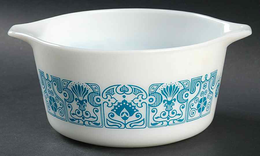 Horizon 1 Qt Round Casserole No Lid by Pyrex-1