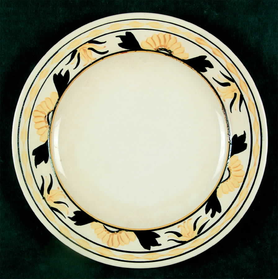 PGO15 Luncheon Plate by Petrus Regout & Co-1