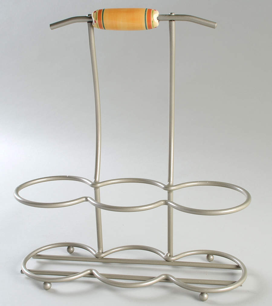 Villa Della Luna Flatware Caddy-3 Holder/Metal Caddy Only by Pfaltzgraff-1