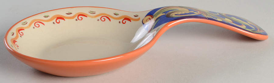 Villa Della Luna Spoon Rest/Holder (Holds 1 Spoon) by Pfaltzgraff-1