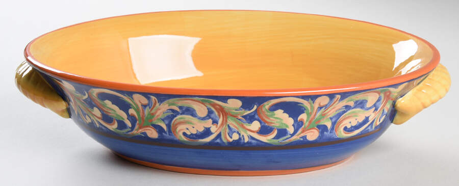 Villa Della Luna 10" Oval Vegetable Bowl by Pfaltzgraff-1