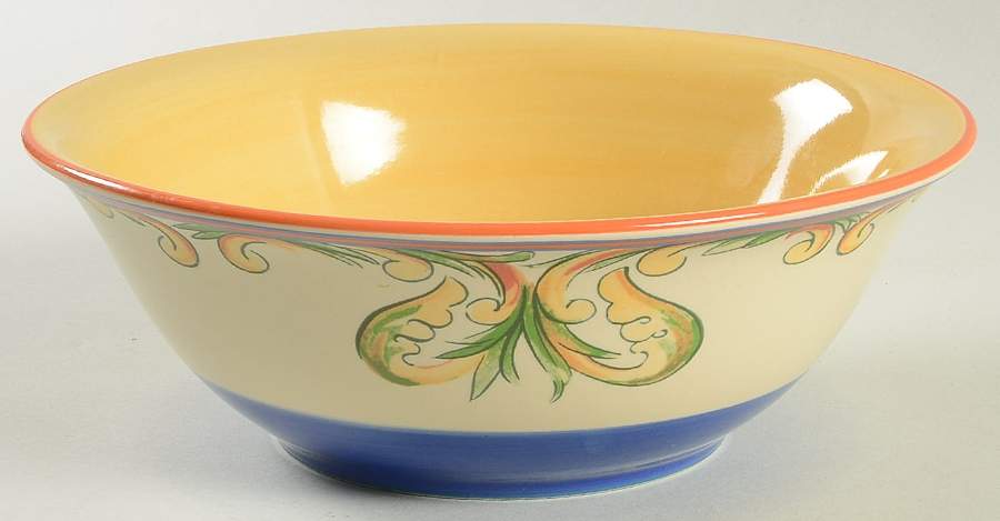 Villa Della Luna 9" Round Serving Bowl by Pfaltzgraff-1